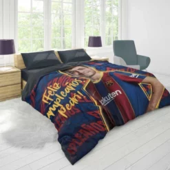 Top Ranked Barcelona Player Pedri Duvet Cover 1