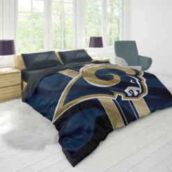 Top Ranked NFL Club Los Angeles Rams Duvet Cover 1