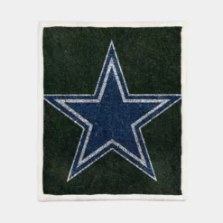 Top Ranked NFL Football Club Dallas Cowboys Sherpa Fleece Blanket 1