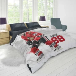 Top Ranked NHL Hockey Player Patrick Kane Duvet Cover 1