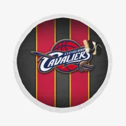 Top ranked NBA Basketball Team Cleveland Cavaliers Round Beach Towel