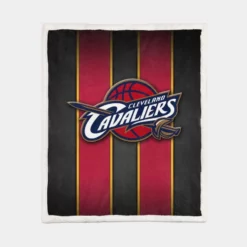 Top ranked NBA Basketball Team Cleveland Cavaliers Sherpa Fleece Blanket 1