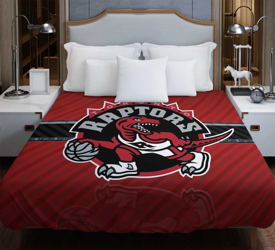 Toronto Raptors Canadian Basketball Club Duvet Cover