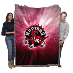 Toronto Raptors NBA Basketball Team Woven Blanket