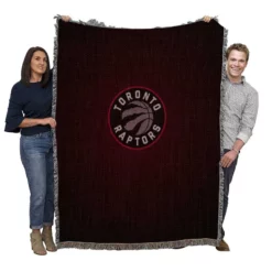 Toronto Raptors Top Ranked NBA Basketball Woven Blanket