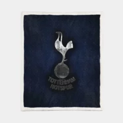 Tottenham Football Club Logo Sherpa Fleece Blanket 1