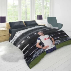 Tottenham Hotspur F C Soccer Player Gareth Bale Duvet Cover 1