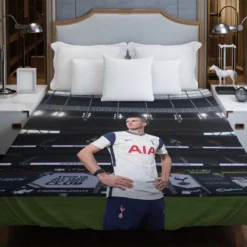 Tottenham Hotspur F C Soccer Player Gareth Bale Duvet Cover