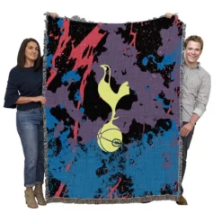Tottenham Hotspur FC England Woven Blanket