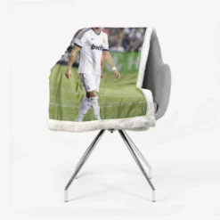 UEFA Champions League Player Cristiano Ronaldo Sherpa Fleece Blanket 2