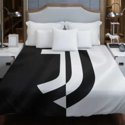 UEFA Champions Leagues Club Juventus Logo Duvet Cover