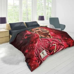 UEFA Euro Footballer Cristiano Ronaldo Duvet Cover 1