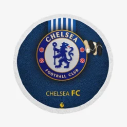 Ultimate Chelsea Club Logo Round Beach Towel