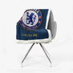 Ultimate Chelsea Club Logo Sherpa Fleece Blanket 2