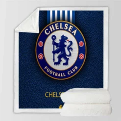 Ultimate Chelsea Club Logo Sherpa Fleece Blanket