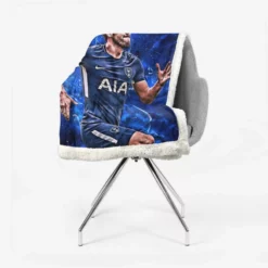 Ultimate English Player Harry Kane Sherpa Fleece Blanket 2