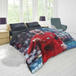 Ultimate Forward Football Player Cristiano Ronaldo Duvet Cover 1