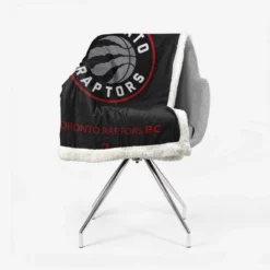 Ultimate NBA Toronto Raptors Logo Sherpa Fleece Blanket 2