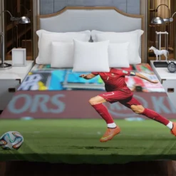 Ultimate Portuguese Cristiano Ronaldo Duvet Cover