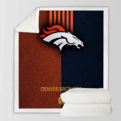 Ultimate Winning Denver Broncos NFL Club Sherpa Fleece Blanket