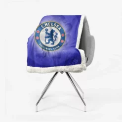 Unique English Football Club Chelsea Sherpa Fleece Blanket 2