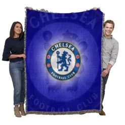 Unique English Football Club Chelsea Woven Blanket