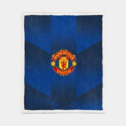 Unique Football Club Manchester United FC Sherpa Fleece Blanket 1