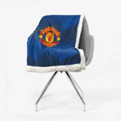 Unique Football Club Manchester United FC Sherpa Fleece Blanket 2