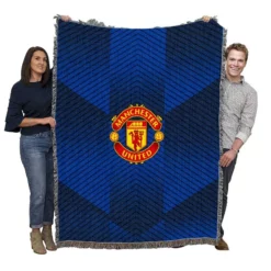 Unique Football Club Manchester United FC Woven Blanket