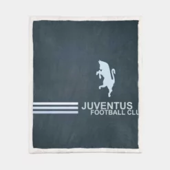 Unique Italian Football Club Juventus FC Sherpa Fleece Blanket 1