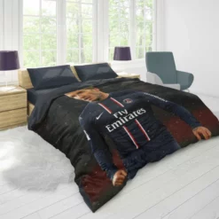 Unique Midfield Football Player David Beckham Duvet Cover 1