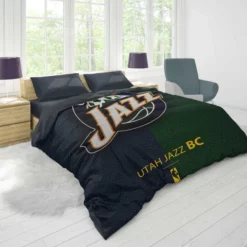 Utah Jazz Logo Duvet Cover 1