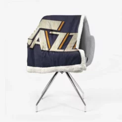 Utah Jazz Professional NBA Club Sherpa Fleece Blanket 2