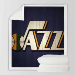 Utah Jazz Professional NBA Club Sherpa Fleece Blanket