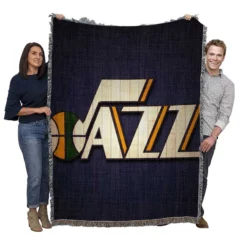 Utah Jazz Professional NBA Club Woven Blanket