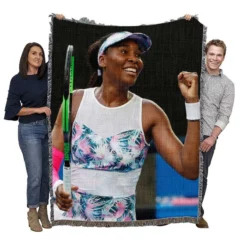 Venus Williams American Professional Tennis Player Woven Blanket