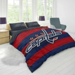 Washington Capitals NHL Logo Duvet Cover 1