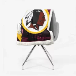 Washington Redskins Awarded American Football Club Sherpa Fleece Blanket 2