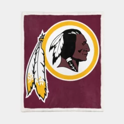 Washington Redskins NFL Club Sherpa Fleece Blanket 1