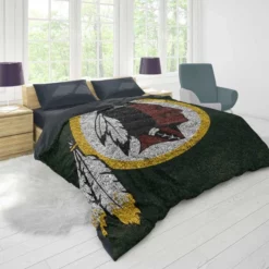 Washington Redskins Top Ranked NFL Team Duvet Cover 1