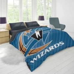 Washington Wizards Club Logo Duvet Cover 1