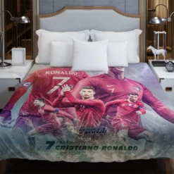 World Best Sportsman Cristiano Ronaldo Duvet Cover