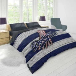 World Series MLB Baseball Club Los Angeles Dodgers Duvet Cover 1