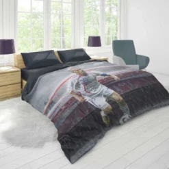 Zinedine Zidane FIFA Confederations Cup Footballer Duvet Cover 1