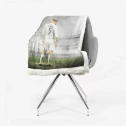 Zinedine Zidane Football Legend Sherpa Fleece Blanket 2