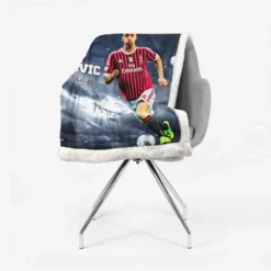 Zlatan Ibrahimovic European Cup Footballer Sherpa Fleece Blanket 2