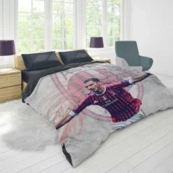 Zlatan Ibrahimovic Honorable AC Milan Football Duvet Cover 1