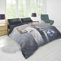 ethical Football Player Paulo Bruno Dybala Duvet Cover 1