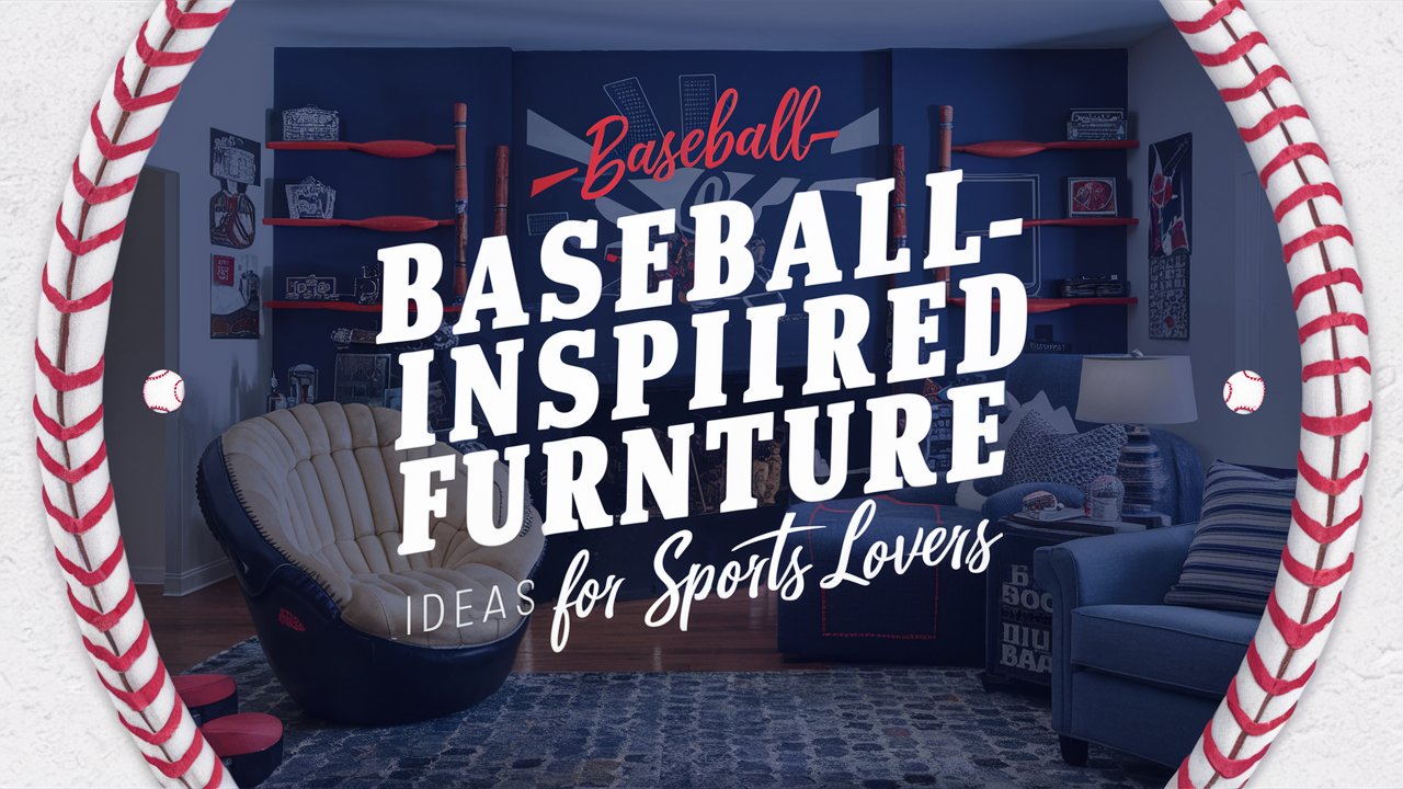 Baseball-Inspired Furniture Ideas for Sports Lovers