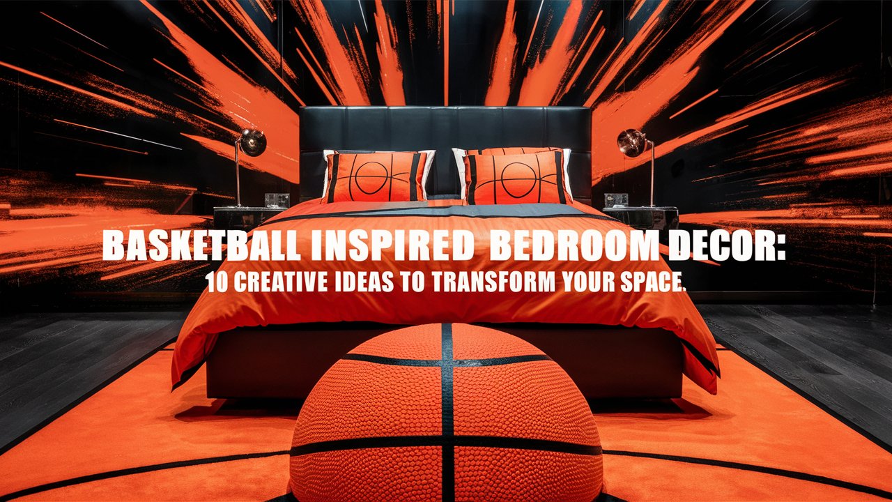 Basketball Inspired Bedroom Décor 10 Creative Ideas to Transform Your Space